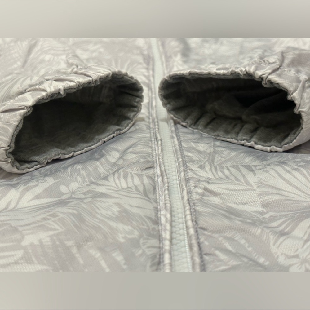 Zeroxposur Gray Palms Reversible Jacket~Size L - Picture 4 of 11